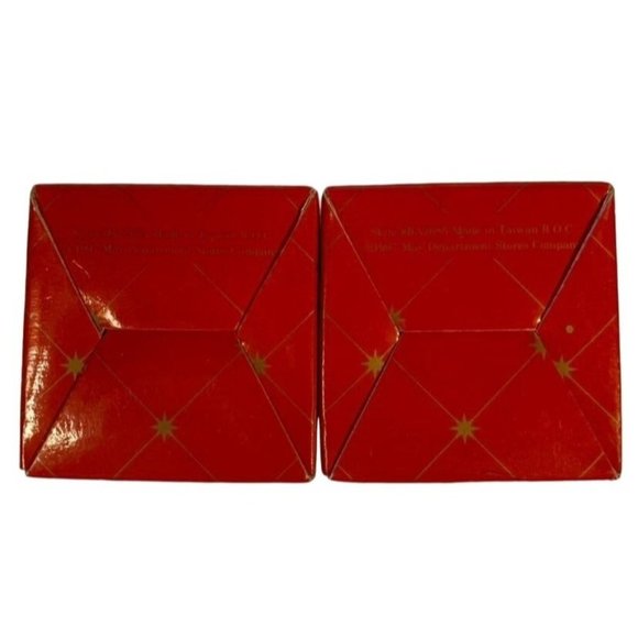 Nativity Angels Votive Candle Holders Macys Home for the Holidays 1997 Set Of 2 - Picture 9 of 9